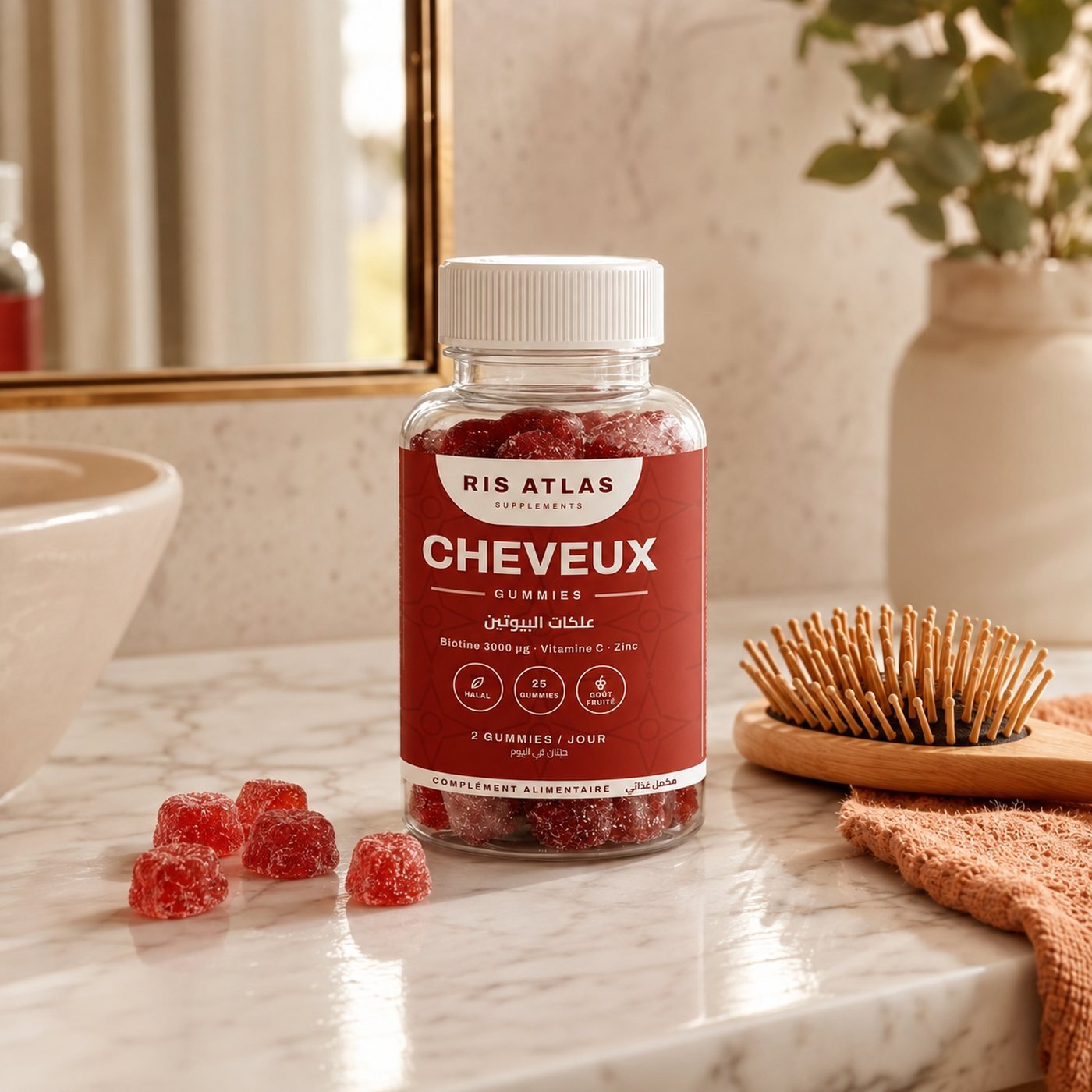 Gummies Cheveux Ris Atlas