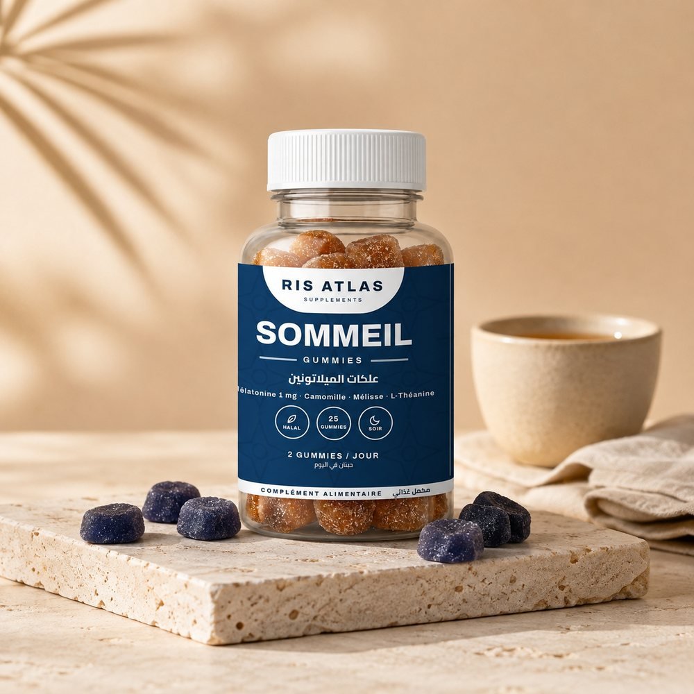 Gummies Sommeil Ris Atlas — mélatonine