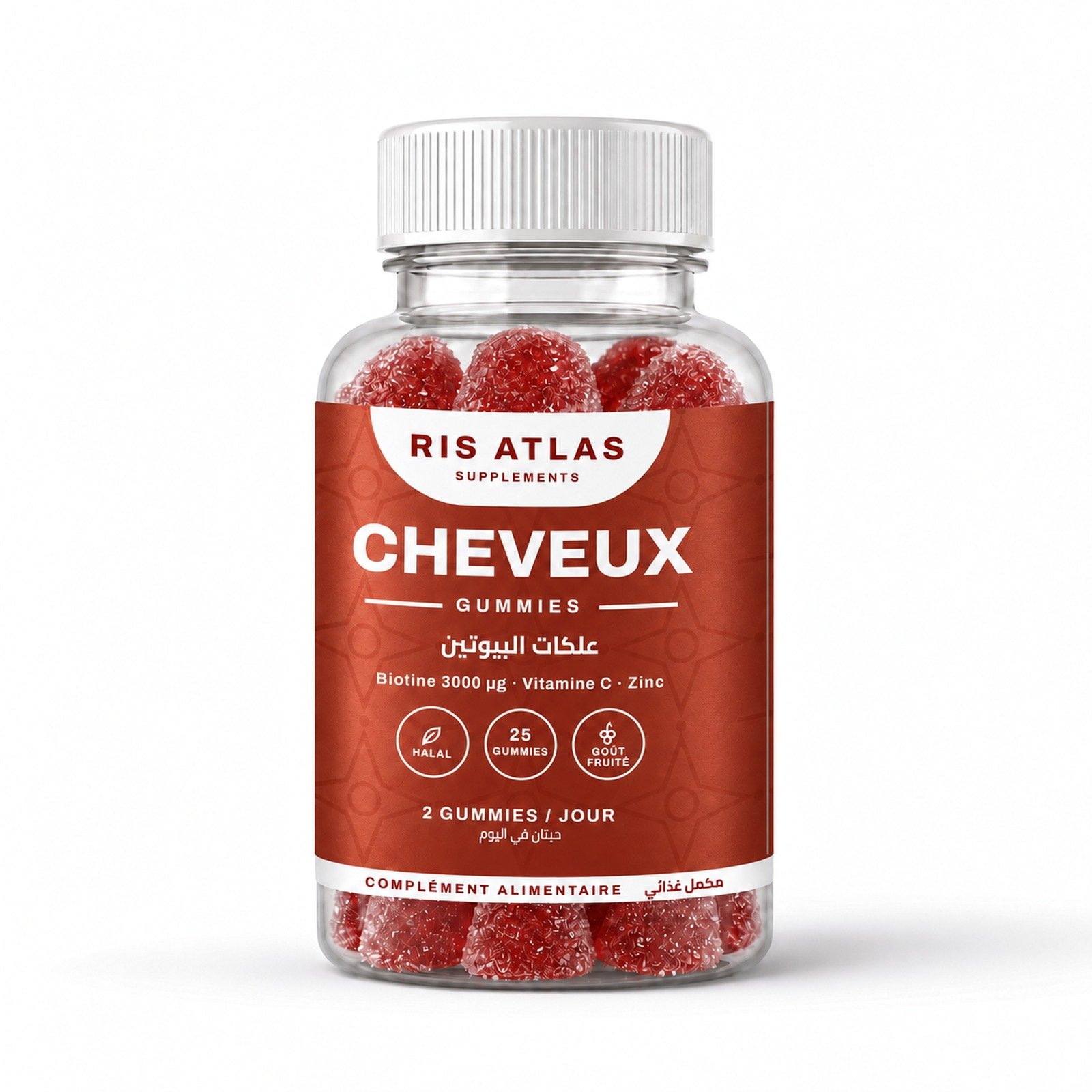 Gummies Cheveux Ris Atlas