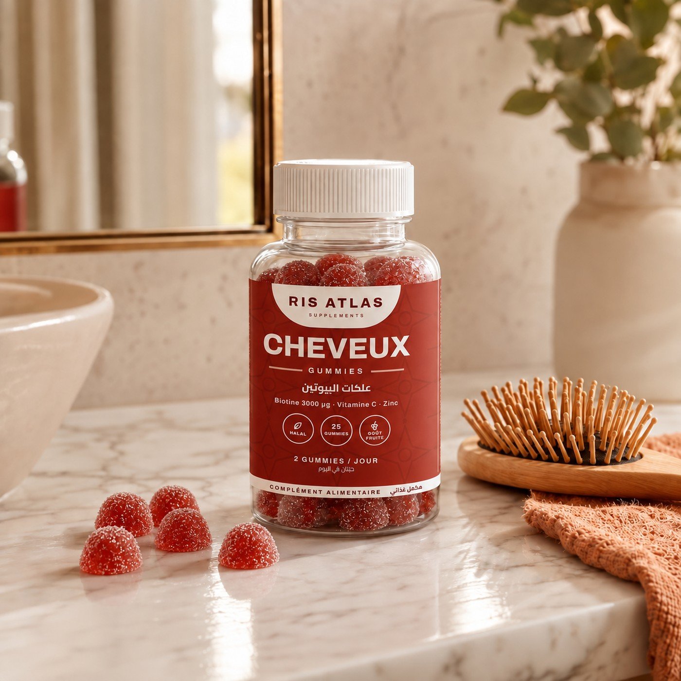 Gummies Cheveux Ris Atlas