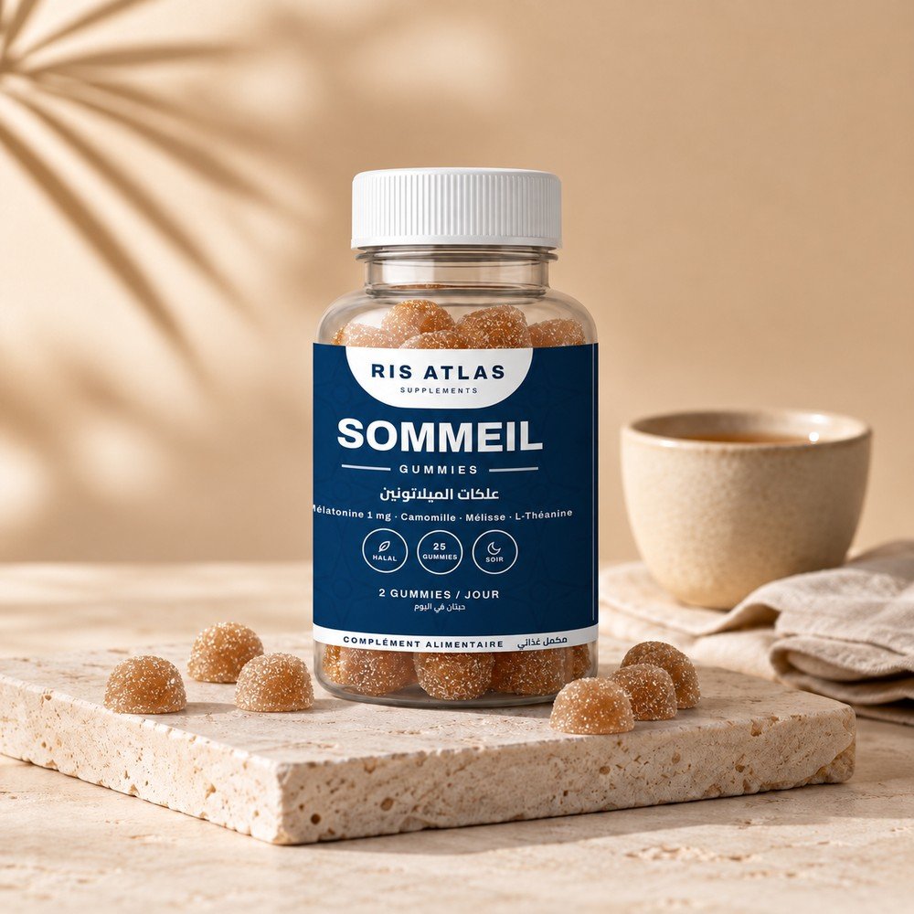 Gummies Sommeil Ris Atlas — mélatonine